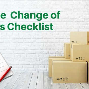 An Ultimate Change of Address Checklist (2023 Update)